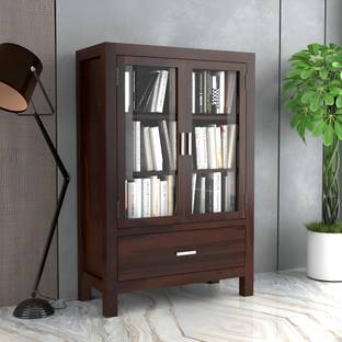 Klenta Solid Sheesham Wood Kitchen Cabinet for Kitchen, Cafeteria & Hotel Solid Wood Kitchen Cabinet