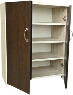 SPECIALITY PANELS 2 Doors with 4 Shelfs Multipurpose Cabinet with Termite Resistance Engineered Wood Kitchen Cabinet