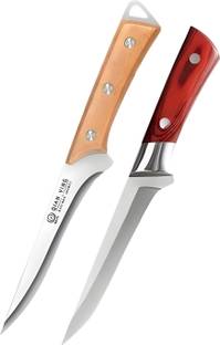 Wizbiz 2 Pc Stainless Steel Knife Set Heavyblade Butcher Boning Chopper Peeling Vegetables Japanese Chef Kitchen Knife