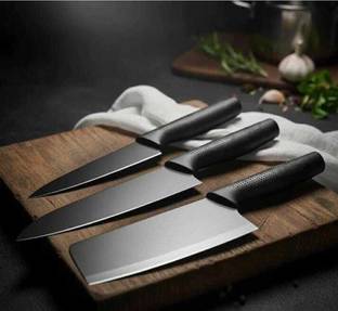 Jiqop 3 Pc Stainless Steel Knife Set