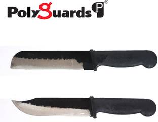 POLYGUARDS 2 Pc Cast Iron Knife KKEP KK20004-KKER