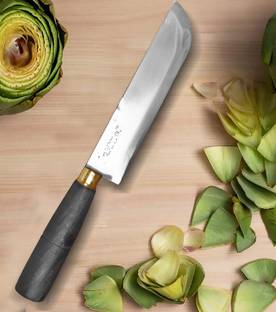 PAXMER 1 Pc Wood, Steel Knife PAXMER Wooden Handle steel Curry Knife/Fish & Vegetable Cutting home kitchen