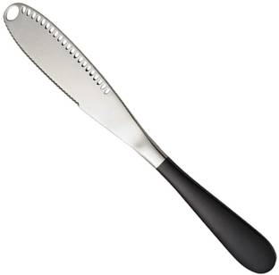 olwick 1 Pc Stainless Steel Knife 3 in 1 Stainless Steel Butter Knife With Holes, For Butter, Cheese, Jams