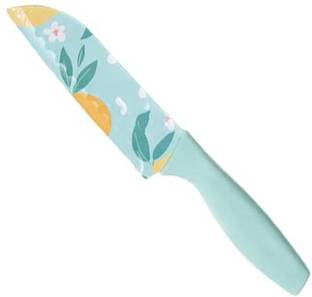 Nathgra 1 Pc Stainless Steel Knife Colour Printed, Stainless Steel Non-Stick with Non-Slip Ergonomic Handle