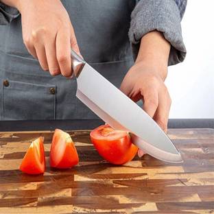 olwick 1 Pc Stainless Steel Knife 1 Pcs Stainless Steel Ultra Sharp Blade Every Day Kitchen Knife with Handle