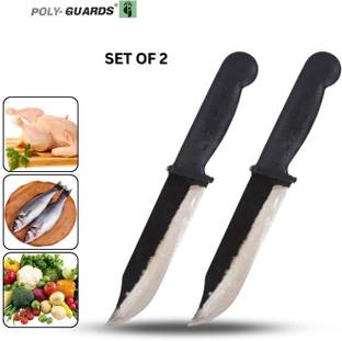 POLYGUARDS 2 Pc Iron Knife 5.5 inch pointed end iron knife Perfect for your daily kitchen needs.