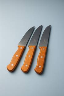 FRQLBI 3 Pc Stainless Steel Knife It a" High Quality Stainless Steel knife / Chaku (Pack Of 3 )