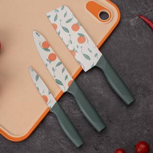 Tazomi 3 Pc Stainless Steel Knife Set Professional Kitchen Knife Set /Chef Knife With Non-Slip Handle Sharp
