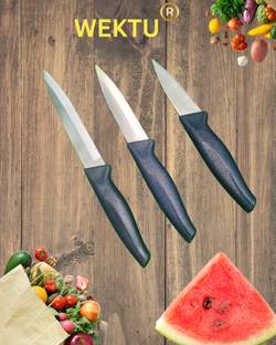 WEKTU 3 Pc Stainless Steel Knife 3PCS Kitchen Knife Combo – Sharp and Stylish