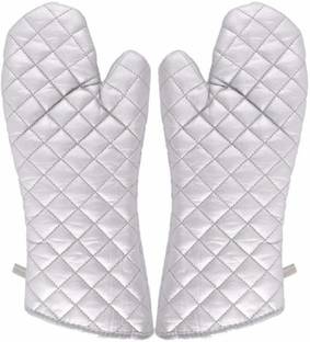 UK Baker Silver Cotton Kitchen Linen Set