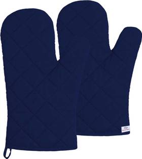 Heart Home Blue Cotton Kitchen Linen Set