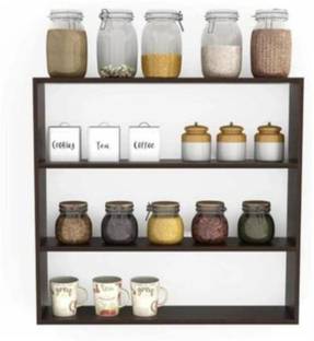 ArtfactsCrafts Containers Kitchen Rack Wood ArtFactsCrafts wooden kitchen container