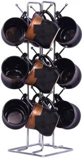 Standify Cup Kitchen Rack Steel Cup Rack Steel Coffee Cup Holder/Tea Cup Stand/Mug Holder Stand Cup Stand