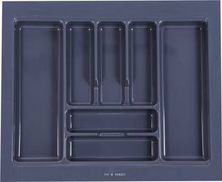 FIT N FORGET Cutlery Kitchen Rack Plastic 25x21 INCH PVC CUTLERY TRAY