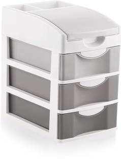 Flipkart SmartBuy Utensil Kitchen Rack Plastic Small Size Make-up MulitPurpose Drawer Rack Organizers