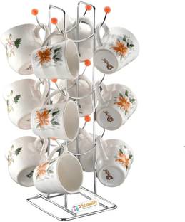 Standify Containers Kitchen Rack Steel STANDIFY Stainless Steel Smile Cup Stand Coffee Mug Holder Kitchen Rack