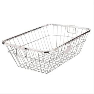 dharni enterprise Dish Drainer Kitchen Rack Steel Dish Drainer Basket for Kitchen Utensils/Dish Drying Stand/Bartan Basket