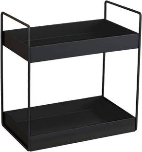 MetalCrafted Utensil Kitchen Rack Iron MULTIPUPOSE 2-Tier Standing Rack for bathrooms, living rooms, kitchens, offices