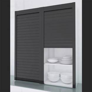 DBR Containers Kitchen Rack Iron 18 Inches PVC Rolling Shutter for Kitchen Cabinet (450 x 1320 mm)