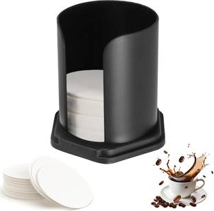 Zibuyu Coffee Filter Organizer Tray Holds 200 Round Paper Filters Indian Coffee Filter