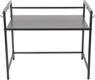 GREEN TOUCH Containers Kitchen Rack Iron Premium Two Tier 8 hook Oven Stand,Microwave Stand,Kitchen Stand