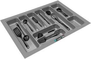 SMART SLIDE Cutlery Kitchen Rack Plastic