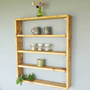 devendra art and craft Containers Kitchen Rack Wood