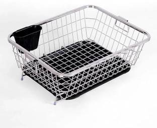 ASHLAS Dish Drainer Kitchen Rack Steel