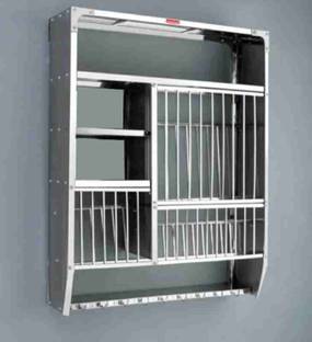 A-ONE Utensil Kitchen Rack Steel Utensil Kitchen Rack Steel Wall Mounted Dish Rack (39*36)
