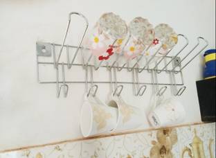 APPGEN Cup Kitchen Rack Steel New Qualty Coffee Cup Holder / Tea Cup Stand / Mug and glass Holder Stand