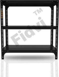FIDVI Utensil Kitchen Rack Iron Premium Quality (JSW/POSCO CRC Sheets) Powder Coated Slotted Angle Racks