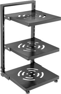 AshandRoh Containers Kitchen Rack Steel Countertop 3 Tier Storage Organizer for Kitchen, Dining & Bar