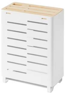 IKEA Cutlery Kitchen Rack Wood Digital Shoppy knife holder bamboo/white 23 cm