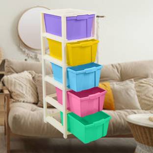 Deva Containers Kitchen Rack Plastic Transform Your Storage Drawers into Functional Workspaces