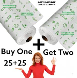 SAVINGMART COLLECTIONS 25 MTR BUY ONE GET TWO| FOOD WRAPPING PAPER | ROTI WRAPP |