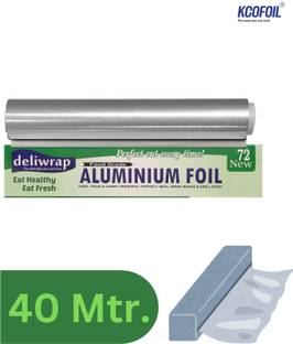 केफोइल Deliwrap Food Grade 72 Aluminium Foil | 11 Micron | Packing, Wrapping & Cooking