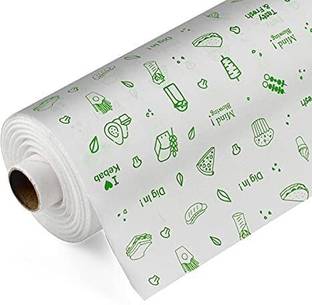 huemic FOOD WRAPPING PAPER ROLL/ROTI WRAP Printed Roti Square Flap Cover