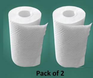 Ziccs 2 Ply kitchen tissue paper roll | kitchen towel roll