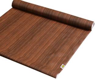 Pop Shade 5 Mtr Long Roll/Mat for Kitchen, Shelve,Shelf.Anti slip&waterproof(Dark brown)