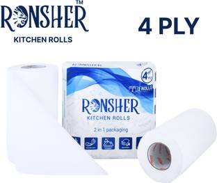 RONSHER 4-Ply Kitchen Roll | OBA FREE | Food Safe