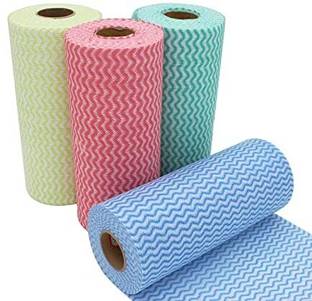 ANVIK Non-Woven Multipurpose Kitchen Tissue Paper/Towel Roll Washable & Reusable