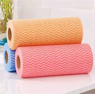Ally Washable and Reusable - 2 Ply Kitchen Printed Tissue/Towel Paper Roll