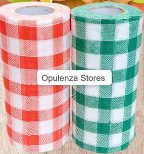 Opulenza Store red and green check rolls