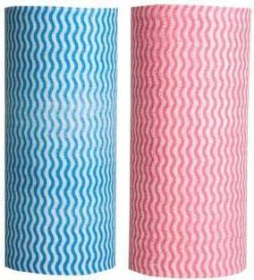 mitawa Non- woven Disposable Reusable Towels Towel Washable Towel - Set of 2 pcs