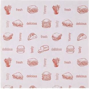 BREEZE Food Wrapping Paper Elegant Design Ideal for Parties, Picnics & Daily Dining