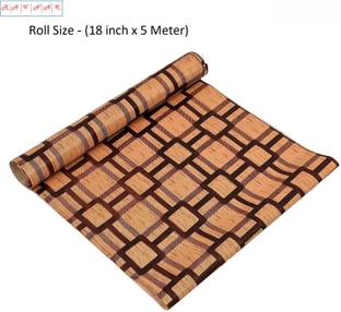 Raunak 18x5 Light Brown With Dark Brown Line