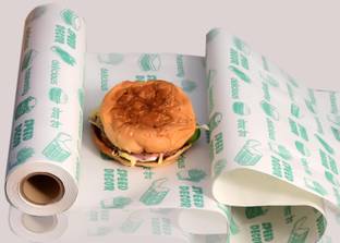 Taj Brand 500 Gram Butter Paper Roll, for Food, Disposable Food Wrappers, Roll Parchment Paper