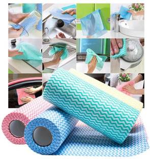 RoseGold Kitchen Tissue Roll Disposable Reusable Washable clean kitchen and utensils