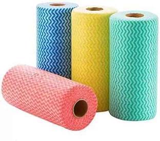 RADHEY KRISHNA ENTERPRISE Kitchen tissue paper roll 2 ply 80 pulls