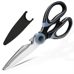 SK MART Heavy Duty Sharp Cooking Scissors for Kitchen, Chicken, Fish, Meat, Vegetable Stainless Steel All-Purpose Scissor